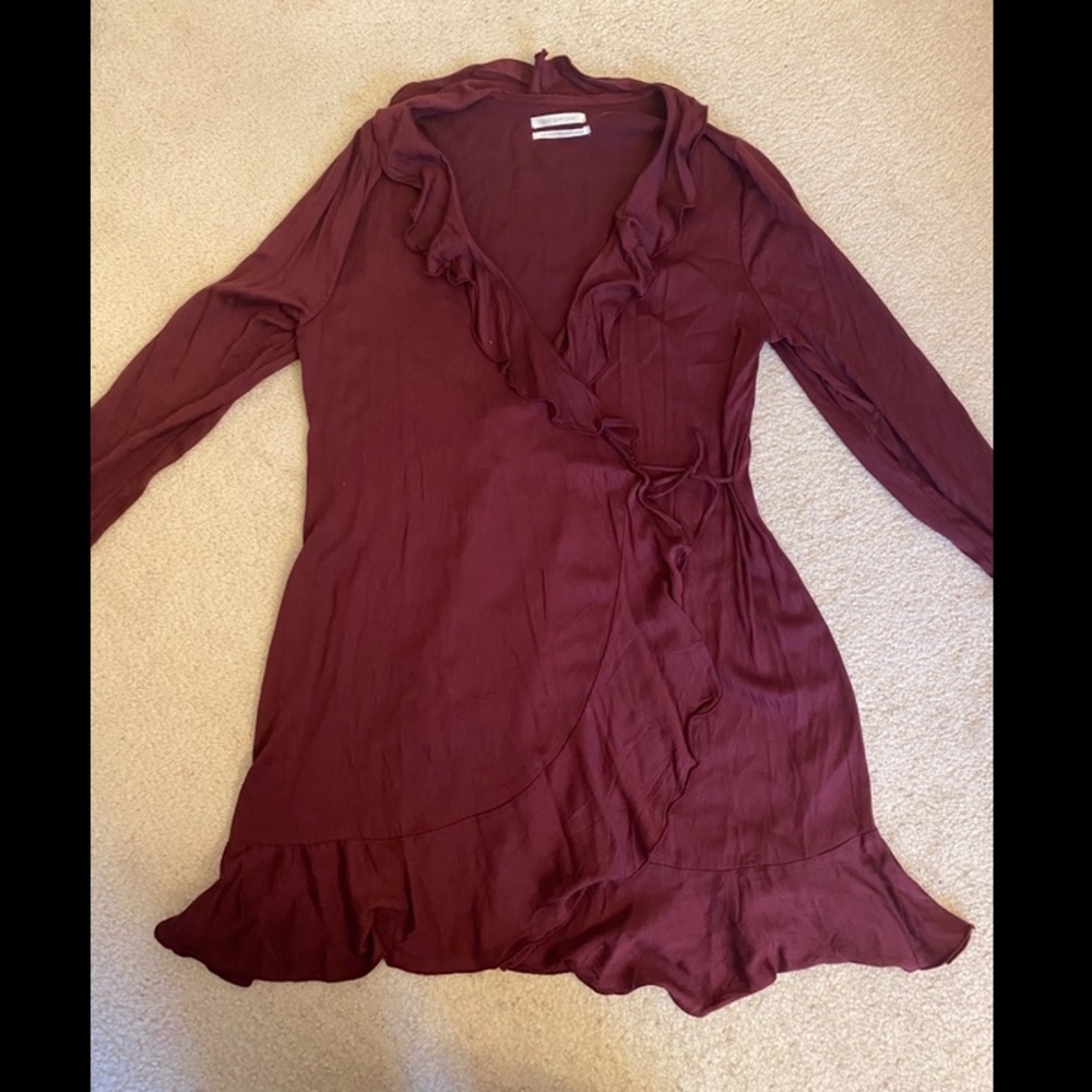 Urban Outfitters Ruffle Wrap Dress